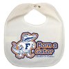 Florida Newborn Vinyl Snap Bib - All White