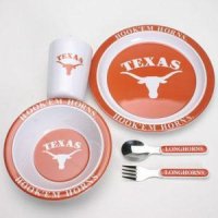 Texas Little Sport's Dinner Set