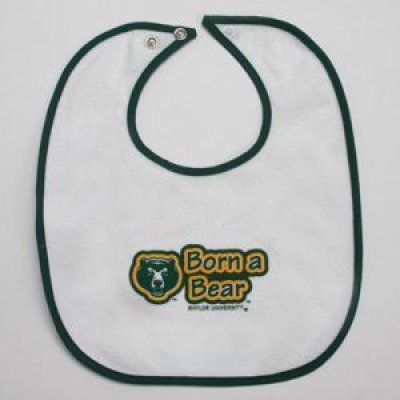 Baylor Bears - Newborn Snap Bib