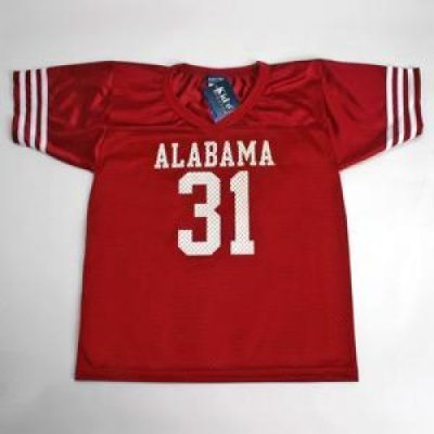 Alabama #31 Youth Football Jersey - Cardinal