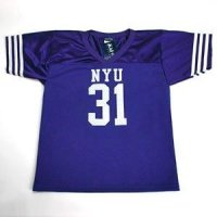 Nyu Bobcats #31 Youth Football Jersey - Navy