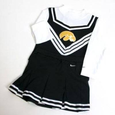 Iowa Toddler 2-piece Long Sleeve Cheerleader Outfit By Nike New!