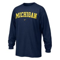 Michigan Nike Youth Classic L/s Tee