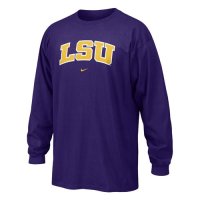 Lsu Nike Youth Classic L/s Tee