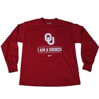 Oklahoma Nike Youth I Am We Are L/s Tee