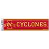 Iowa State Cyclones Bumper Sticker