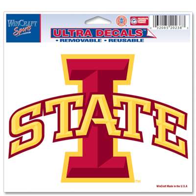 Iowa State Cyclones Ultra Decal 5" x 6"