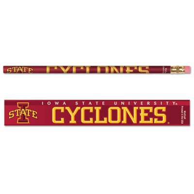 Iowa State Cyclones Pencil - 6-pack