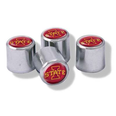 Iowa State Cyclones Domed Valve Stem Caps