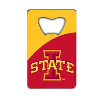 Iowa State Cyclones Steel Credit Card Bottle Opener