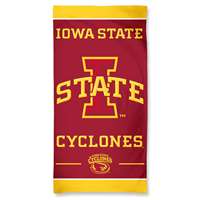 Iowa State Cyclones Cotton Fiber Beach Towel