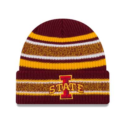 Iowa State Cyclones New Era Vintage Stripe Beanie