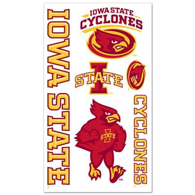 Iowa State Cyclones Temporary Tattoos