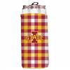 Iowa State Cyclones Plaid Slim Coozie