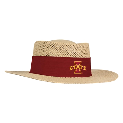 Iowa State Cyclones Ahead Gambler Straw Hat