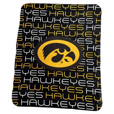 Iowa Hawkeyes Classic Fleece Blanket