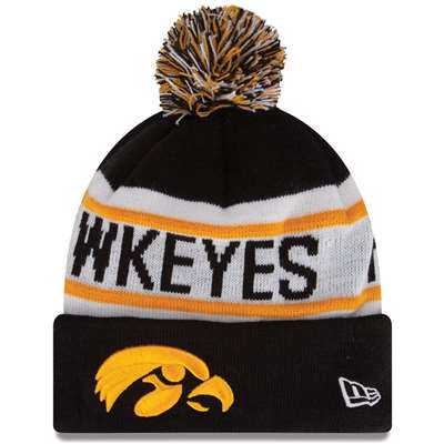 Iowa Hawkeyes New Era Biggest Fan Knit Beanie