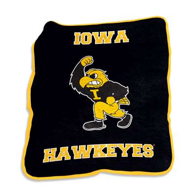 Iowa Hawkeyes Mascot Throw Blanket