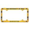 Iowa Hawkeyes Plastic License Plate Frame