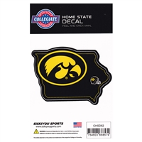 Iowa Hawkeyes Home State Decal