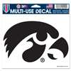 Iowa Hawkeyes Multi-Use Decal - 5" x 6" - Black