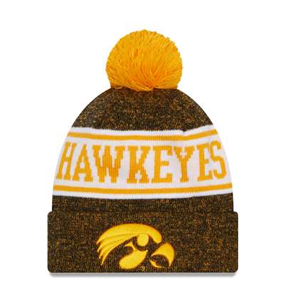 Iowa Hawkeyes New Era Youth Banner Knit Beanie