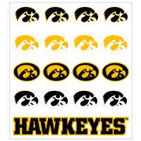 Iowa Hawkeyes Multi-Purpose Vinyl Sticker Sheet