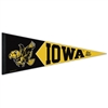 Iowa Hawkeyes Premium Pennant - 12" X 30" - Vintage Logo