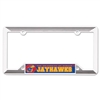 Kansas Jayhawks License Plate Frame - Plastic