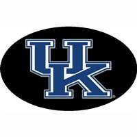 Kentucky Wildcats Chromed Auto Emblem w/Domed Insert