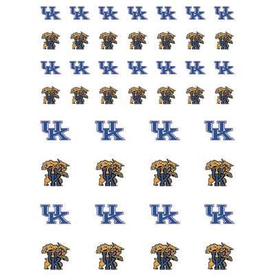 Kentucky Wildcats Small Sticker Sheet - 2 Sheets