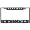 Kentucky Wildcats Metal License Plate Frame - Carbon Fiber