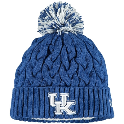 Kentucky Wildcats New Era Women's Cozy Cable Knit Beanie