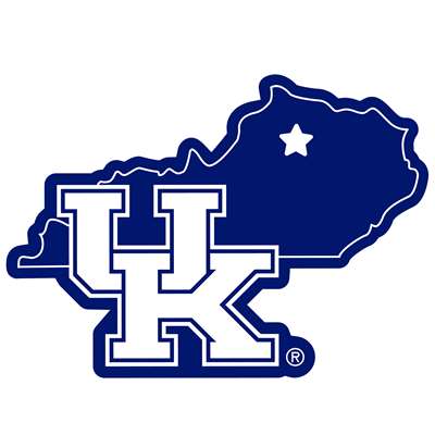 Kentucky Wildcats Home State Magnet - Large