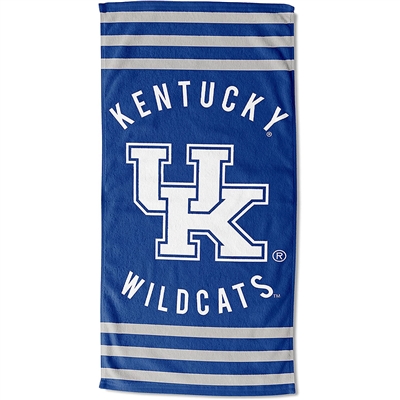 Kentucky Wildcats Stripes Beach Towel