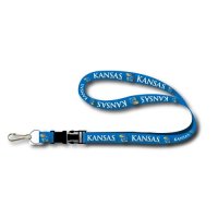 Kansas Jayhawks Logo Lanyard - Royal