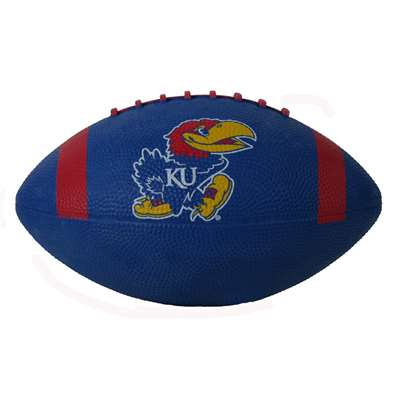 Kansas Jayhawks Mini Rubber Football