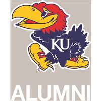 Kansas Jayhawks Transfer Decal - Alumni