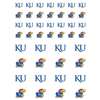 Kansas Jayhawks Small Sticker Sheet - 2 Sheets