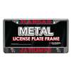 Kansas Jayhawks Metal License Plate Frame - Carbon Fiber