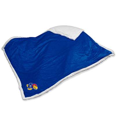 Kansas Jayhawks Sherpa Throw Blanket