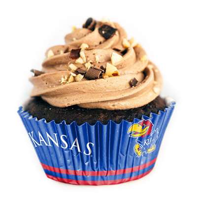 Kansas Jayhawks Cupcake Liners - 36 Pack