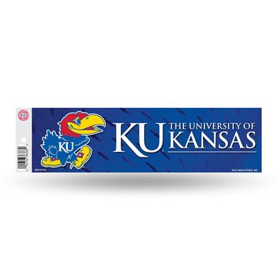 Kansas Jayhawks Bumper Sticker