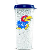 Kansas Jayhawks Freezer Tumbler - 16 oz