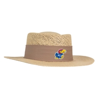 Kansas Jayhawks Ahead Gambler Straw Hat