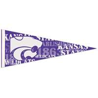 Kansas State Wildcats Premium Pennant - 12" X 30"