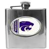 Kansas State Wildcats Stainless Steel Hip Flask