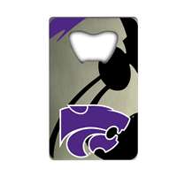 Kansas State Wildcats Steel Credit Card Bottle Opener