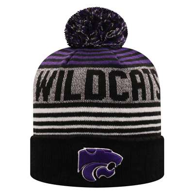 Kansas State Wildcats Top of the World Overt Cuff Knit Beanie