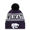 Kansas State Wildcats New Era Youth Banner Knit Beanie